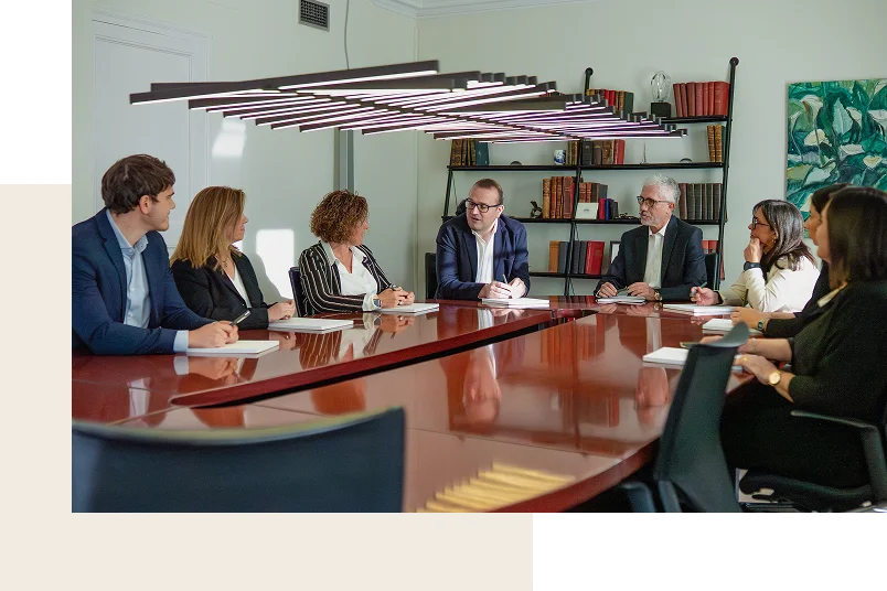 Foto equipo con fondo